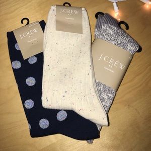 J.Crew (Set of 3) Women’s Socks